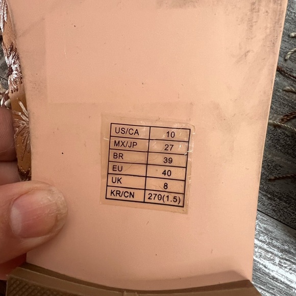 FOREVER 21 sandals size 10 - Picture 7 of 7